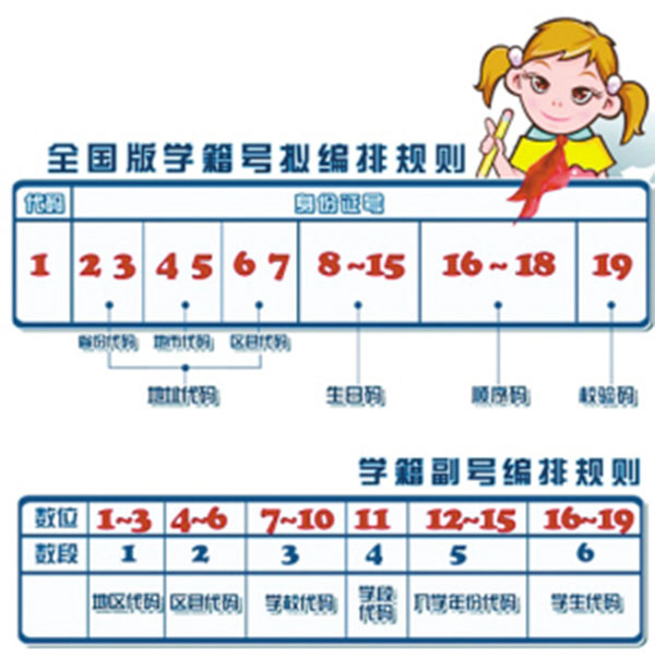 高中毕业证学号几位数？填写规则？